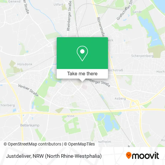 Карта Justdeliver