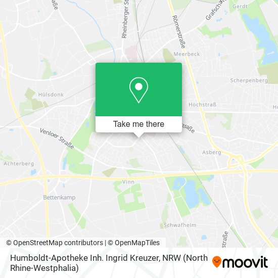 Humboldt-Apotheke Inh. Ingrid Kreuzer map