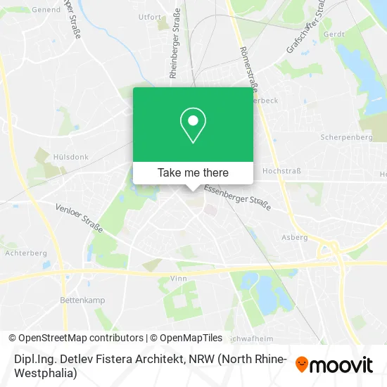Карта Dipl.Ing. Detlev Fistera Architekt