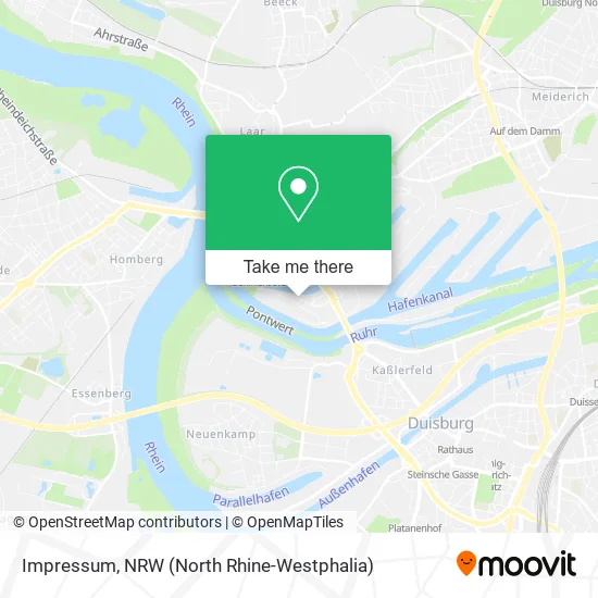 Карта Impressum