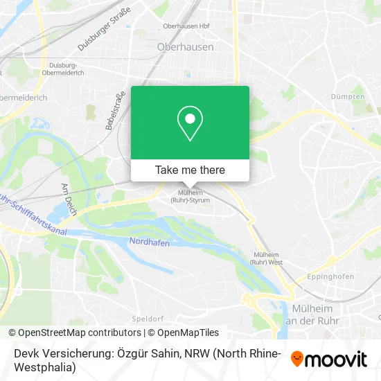 Карта Devk Versicherung: Özgür Sahin