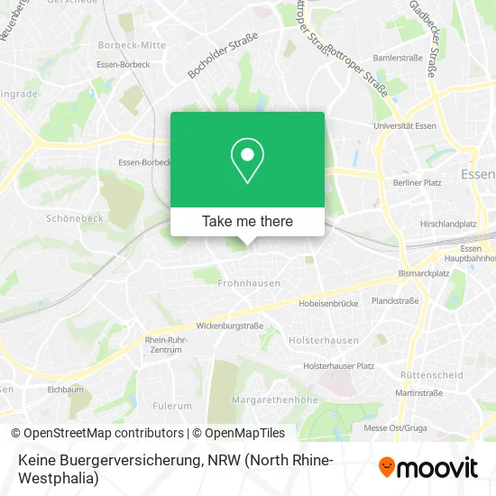 Карта Keine Buergerversicherung