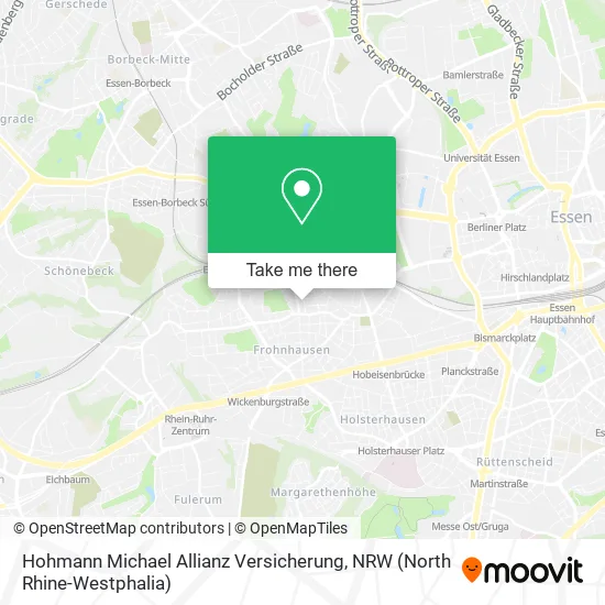 Карта Hohmann Michael Allianz Versicherung