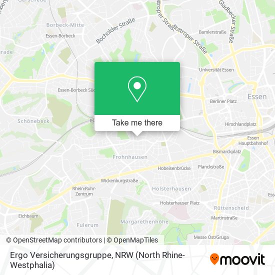 Ergo Versicherungsgruppe map