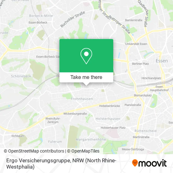 Карта Ergo Versicherungsgruppe