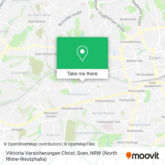 Viktoria Versicherungen Christ, Sven map