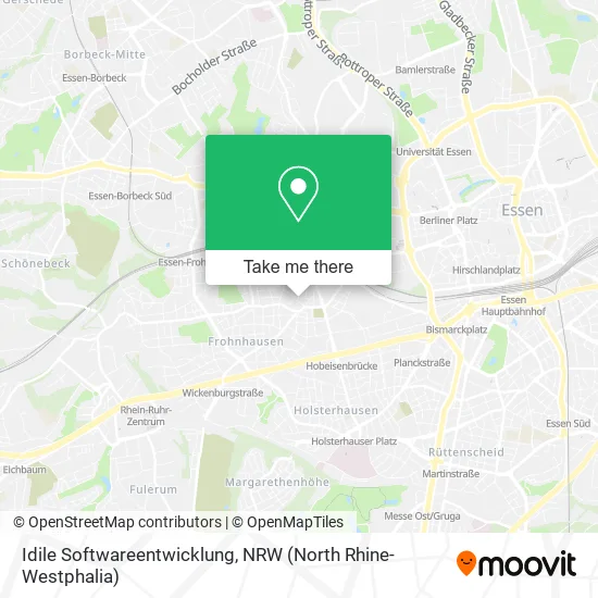 Карта Idile Softwareentwicklung