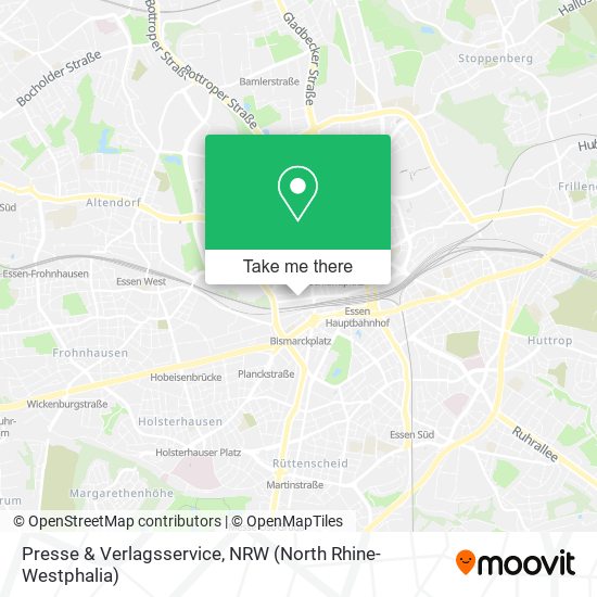 Presse & Verlagsservice map