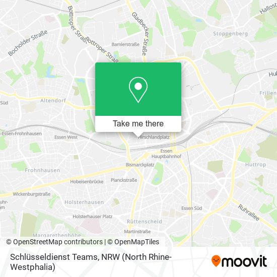 Schlüsseldienst Teams map