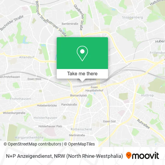 Карта N+P Anzeigendienst