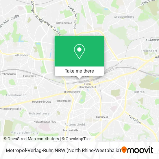 Карта Metropol-Verlag-Ruhr