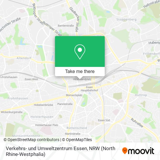 Verkehrs- und Umweltzentrum Essen map