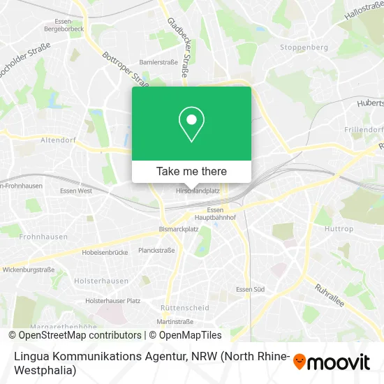 Lingua Kommunikations Agentur map