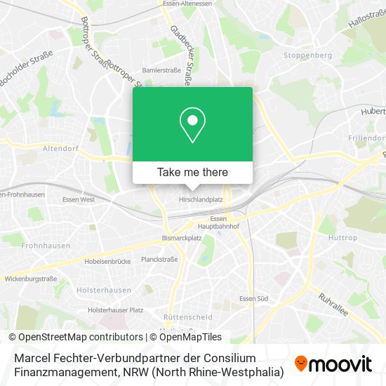 Marcel Fechter-Verbundpartner der Consilium Finanzmanagement map