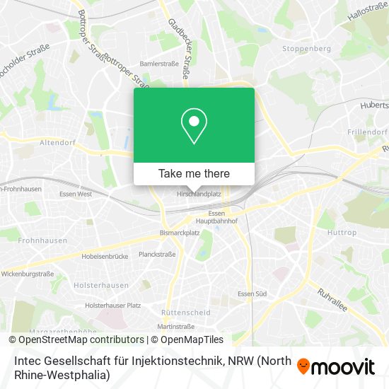 Intec Gesellschaft für Injektionstechnik map