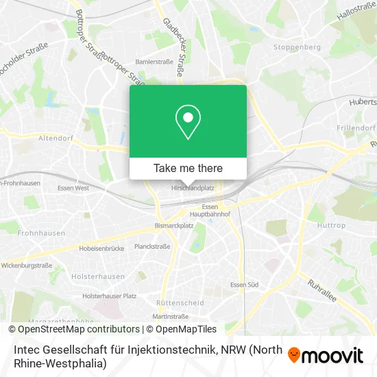 Карта Intec Gesellschaft für Injektionstechnik