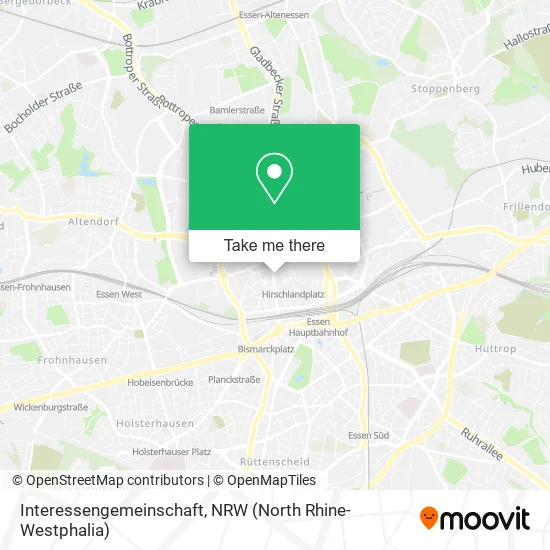 Карта Interessengemeinschaft