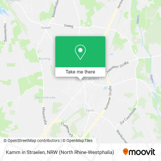 Карта Kamm in Straelen