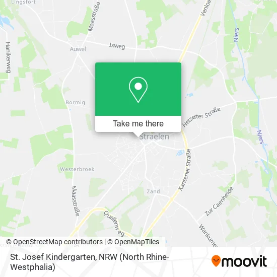 St. Josef Kindergarten map