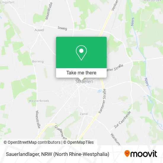 Карта Sauerlandlager