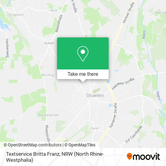 Карта Textservice Britta Franz