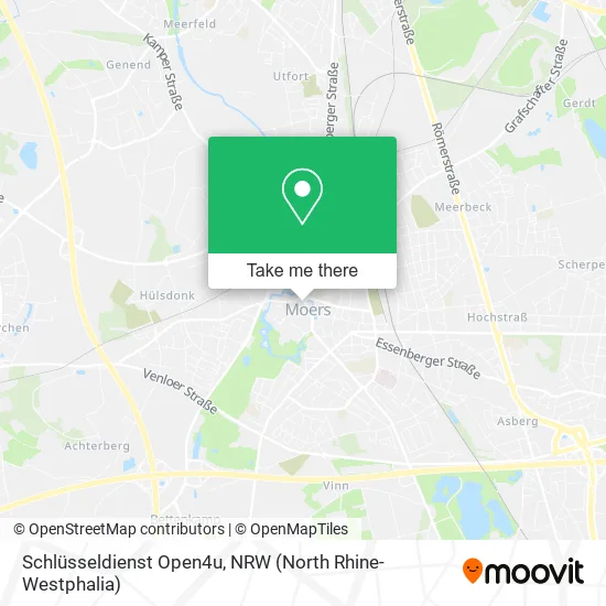 Карта Schlüsseldienst Open4u