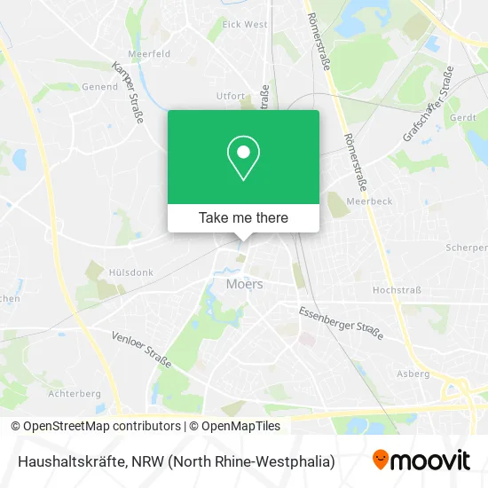 Карта Haushaltskräfte