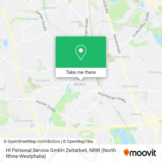 Карта Hl Personal Service GmbH Zeitarbeit