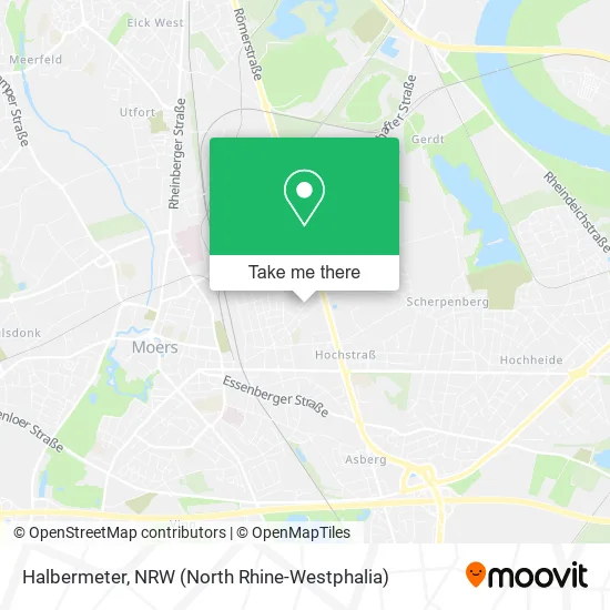 Карта Halbermeter