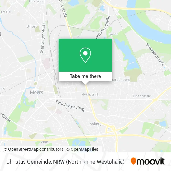 Карта Christus Gemeinde
