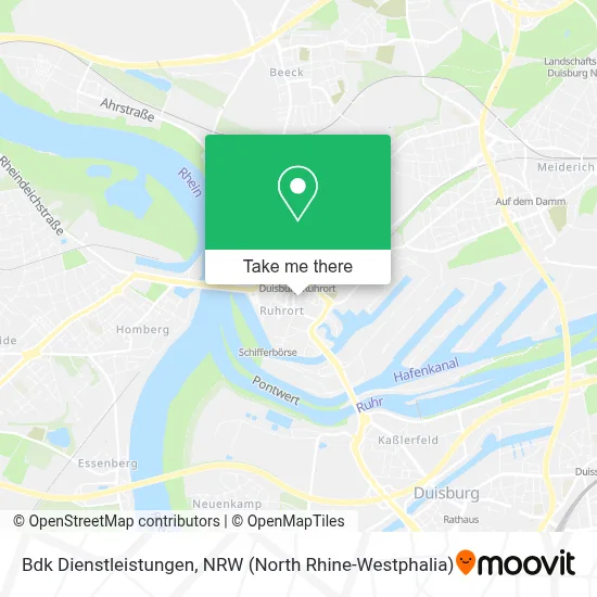 Bdk Dienstleistungen map