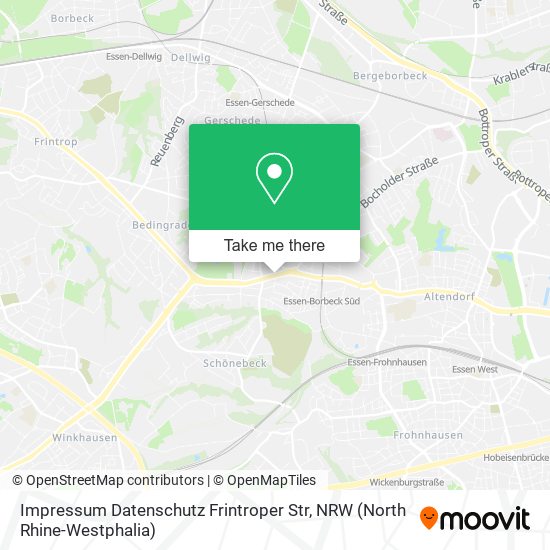 Impressum Datenschutz Frintroper Str map