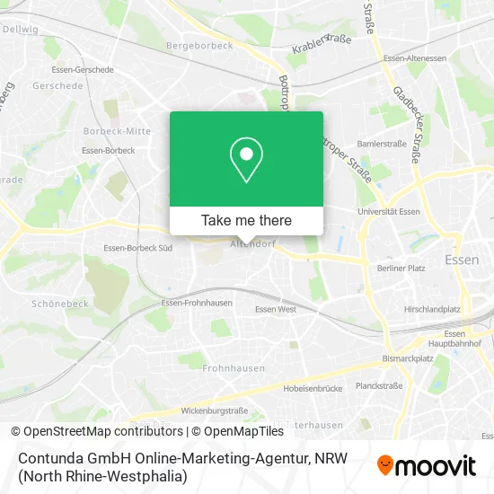 Карта Contunda GmbH Online-Marketing-Agentur
