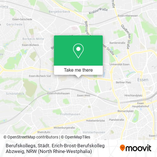Berufskollegs, Städt. Erich-Brost-Berufskolleg Abzweig map