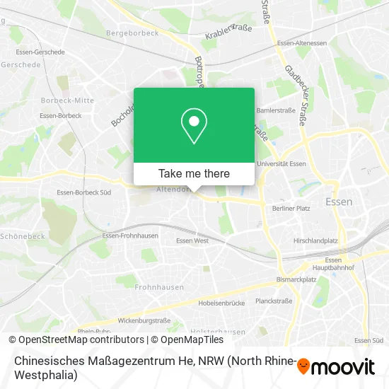 Карта Chinesisches Maßagezentrum He
