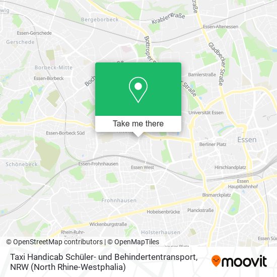 Taxi Handicab Schüler- und Behindertentransport map