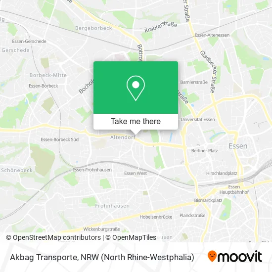 Карта Akbag Transporte