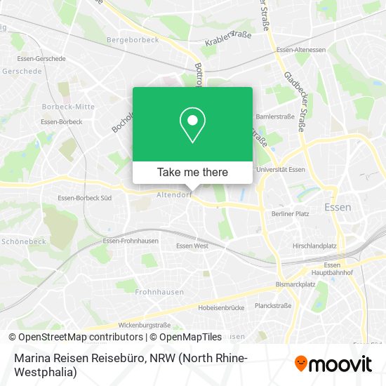 Marina Reisen Reisebüro map