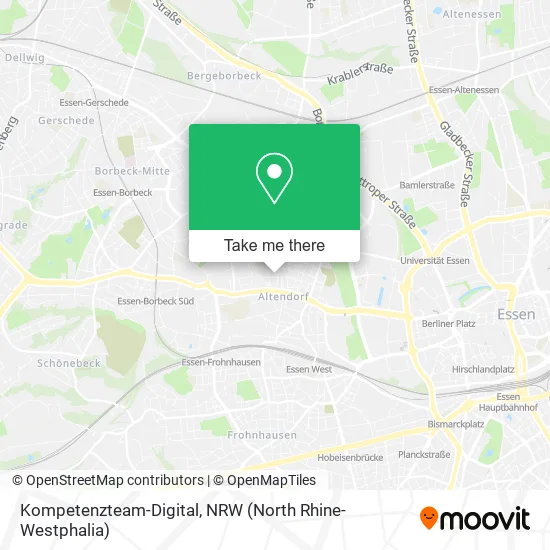 Карта Kompetenzteam-Digital