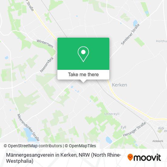 Männergesangverein in Kerken map