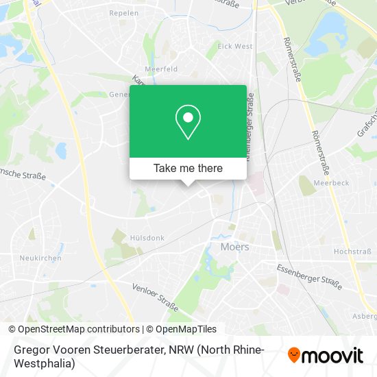 Gregor Vooren Steuerberater map