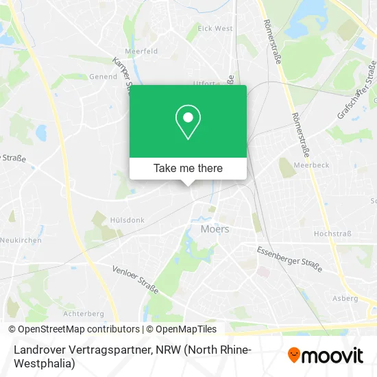 Карта Landrover Vertragspartner