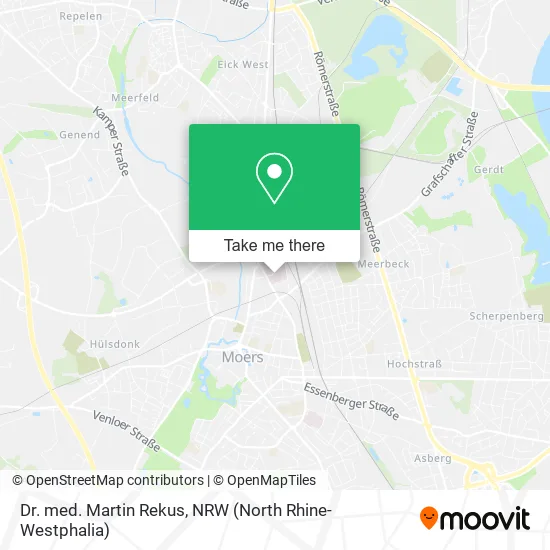 Карта Dr. med. Martin Rekus