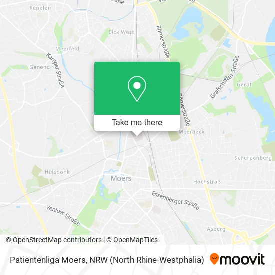 Карта Patientenliga Moers