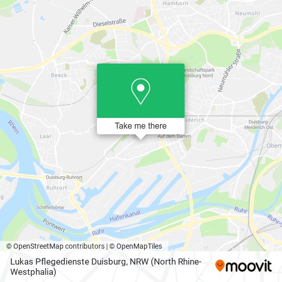 Lukas Pflegedienste Duisburg map