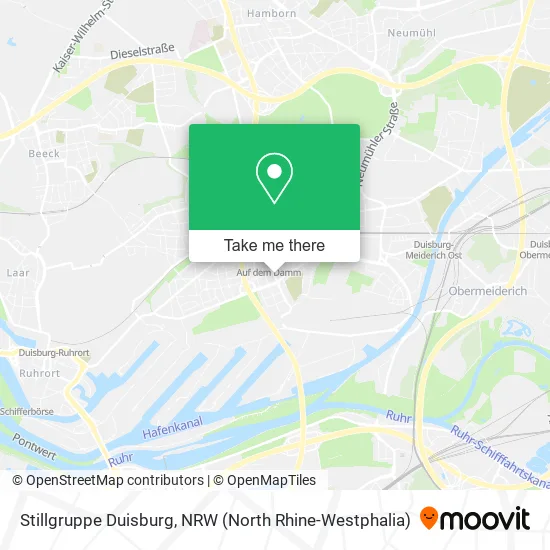 Карта Stillgruppe Duisburg