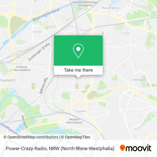 Карта Power-Crazy-Radio