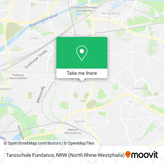 Карта Tanzschule Fundance