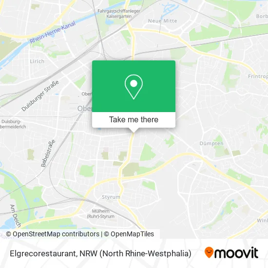 Карта Elgrecorestaurant