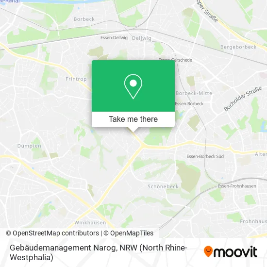 Карта Gebäudemanagement Narog